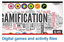 Digital games and activity files