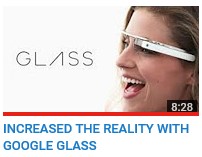 INCREASED THE REALITY WITH GOOGLE GLASS
