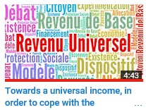 Towards a universal income, in order to cope with the disappearance of work? 